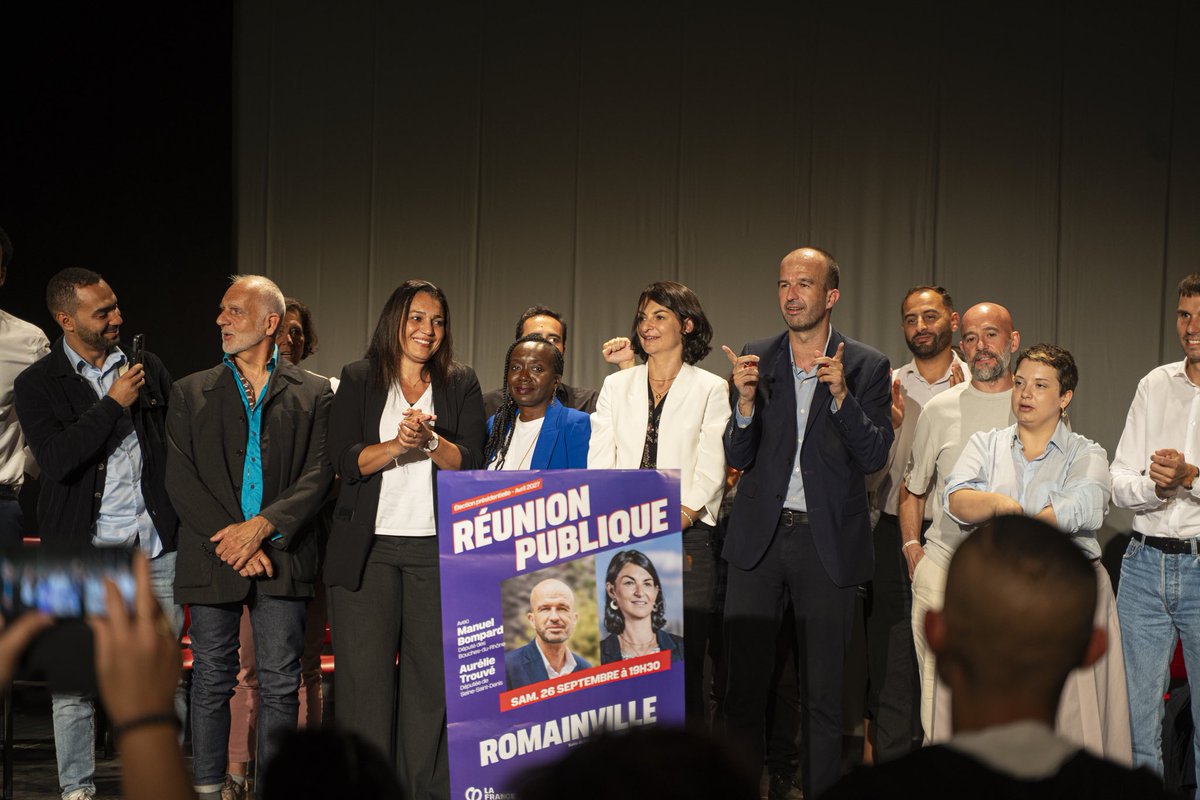 mbompard's tweet photo. 🔥 500 personnes étaient présentes hier soir pour notre réunion publique de soutien à la candidature de Jean Luc Mélenchon avec Aurelie Trouvé.

Partout en France, les insoumis se déploient pour convaincre et faire gagner l’Avenir en commun. https://t.co/OzoMfvVHf6