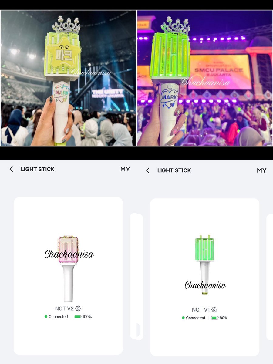 chaleysia's tweet photo. WTR/WANT TO RENT LIGHTSTICK NCT for NCT 127 Neocity The Redline in Jakarta

✨ LS NCT V1 (150k)
✨ LS NCT V2 mix Dream X 127 (250k)

🌱 COD Venue
🌱 tnc ada di pict

*decor bisa di lepas ya
for more info, dm me!

t. wtt wts rent ls lightstick nct ver 1 2 https://t.co/0RFNlpYrMg