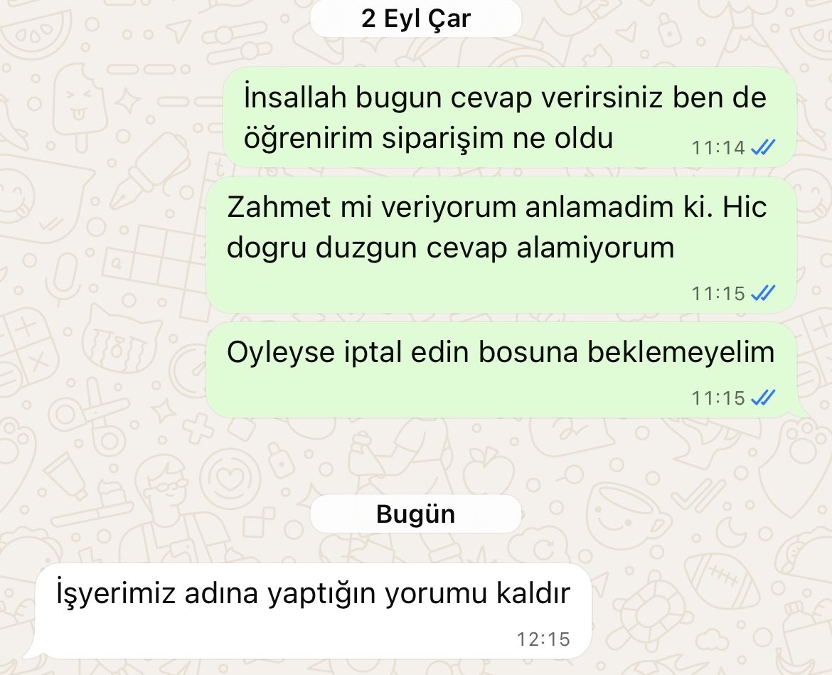 Sefo___'s tweet photo. @bekir_kaplan Bey iyi günler. 2 Eylül 2026 tarihli #26046222702 numarali cimer sikayetim bulunmakta. 

Verdigim siparis ile ilgili cevap alamadigim halde satici şahıs arayıp küfür etmişti. Bununla ilgili şikayet oluşturdum. Ayrıca işletme hesabina da bu durumla ilgili şikayet +++ https://t.co/HwBILtaCGR