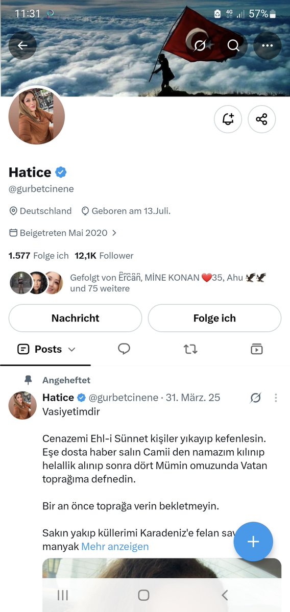 OFmuratayazoglu's tweet photo. @KumandanRte Biz ihmal etmeyiz abim.
Ama malesef ihmal edenler oluyor yani geritakip etmeyenler oluyor lakin biz yinede insanlığımızı yaparız https://t.co/s4XJ6SCRUK
