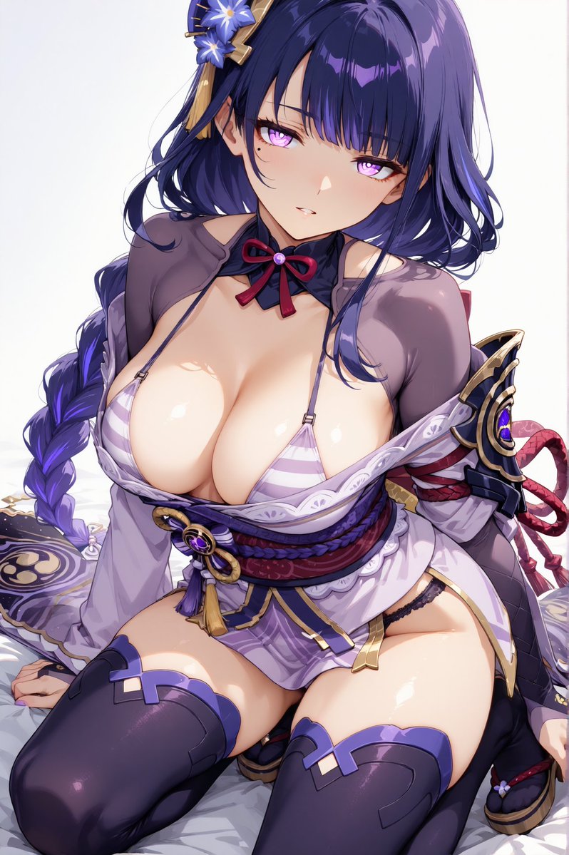 camel__alglf's tweet photo. A softer side of Raiden Shogun 💜

#RaidenShogun #GenshinImpact #原神 https://t.co/TEW1pgdlYx