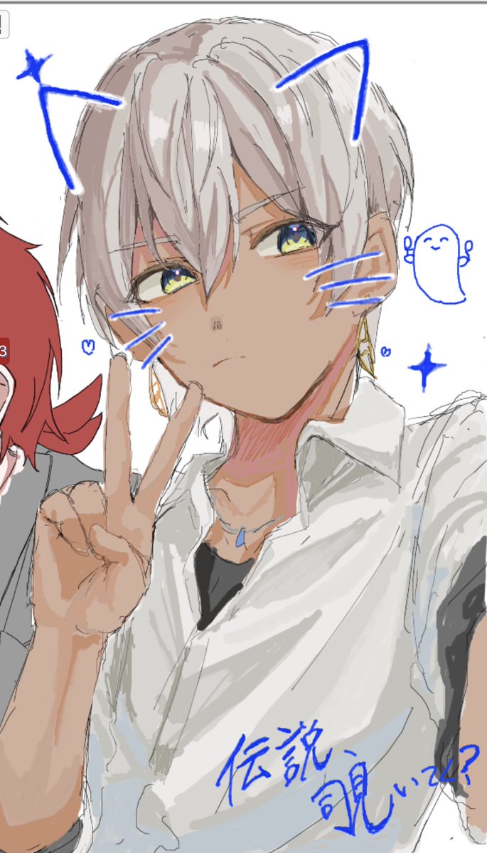 Sabanaknn's tweet photo. 合作中。完成が楽しみ
#絵ブラヒム #イブラヒム #にじさんじ #絵チャ #イラスト https://t.co/fK1fViPJQS