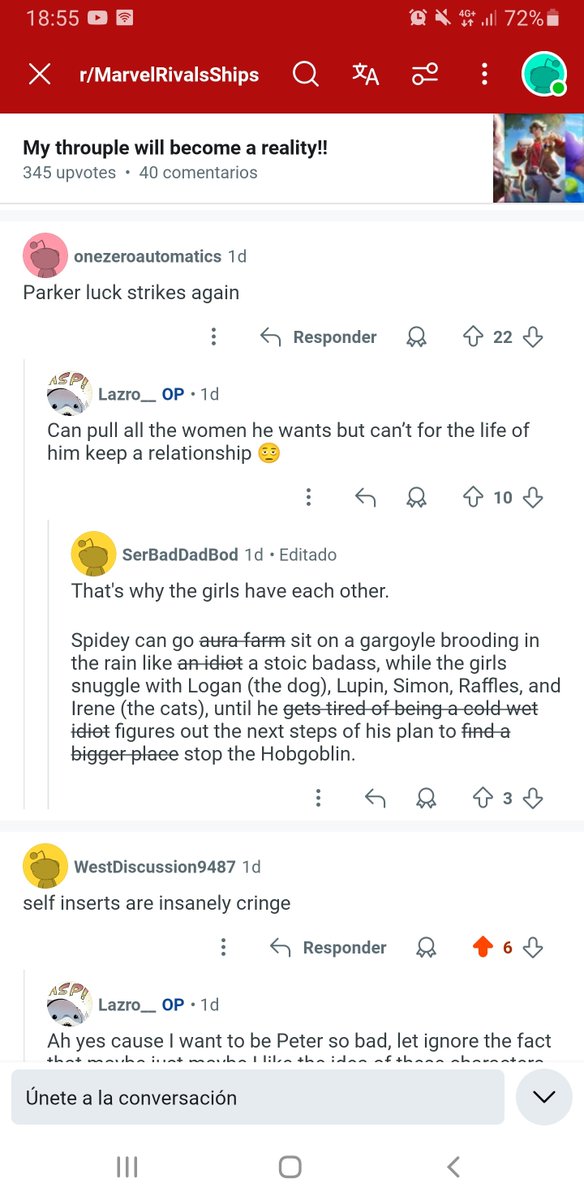 Alma_Toshiro's tweet photo. @JwowBaelz @Ram_1799 Don't forget how "deep, amazing and logical" have their ship
Cobra's comics just portray Sai as an idiot with no personality trophywife lapdog who always is jealous of Emma when she's with Peter💀 The other ship has the green card to post horny stuff because no racism but we cant https://t.co/K2GUlJot1F