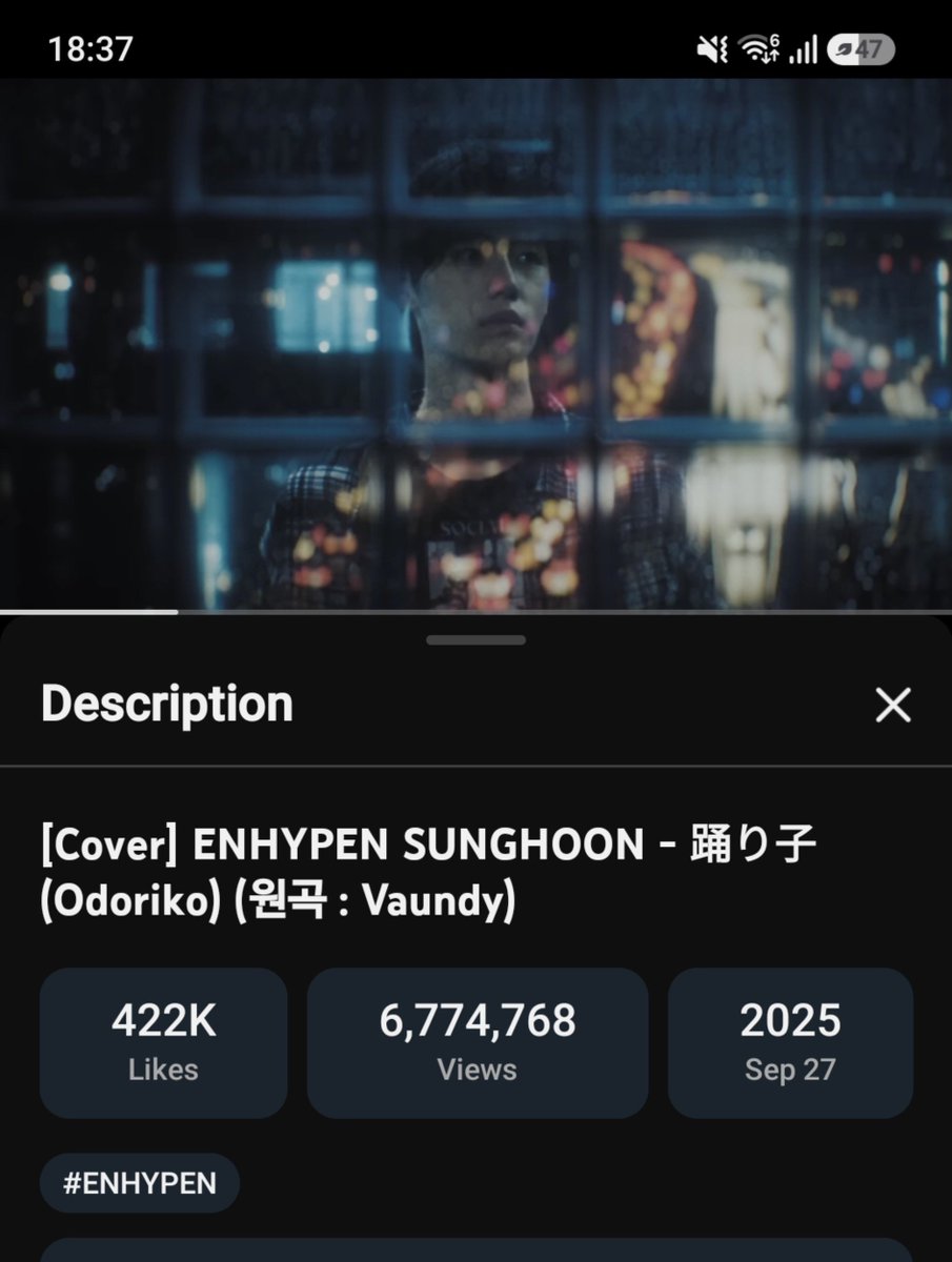Cia_ENz's tweet photo. It's been a year since Sunghoon song cover release ✨️💙

HAPPY HOONDORIKO ANNIVERSARY
#1YearWithHOONDORIKO 
#훈도리코와_함께한_1년 
@ENHYPEN_members @ENHYPEN https://t.co/IGP5omi0Ji