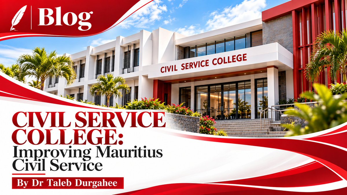 defimediainfo's tweet photo. [Blog] Civil Service College: Improving Mauritius Civil Service https://t.co/eDLqjefhz2 #Mauritius #CivilService #PublicServiceReform #GovernmentEfficiency #ServiceImprovement https://t.co/UPr7DCD3ZA