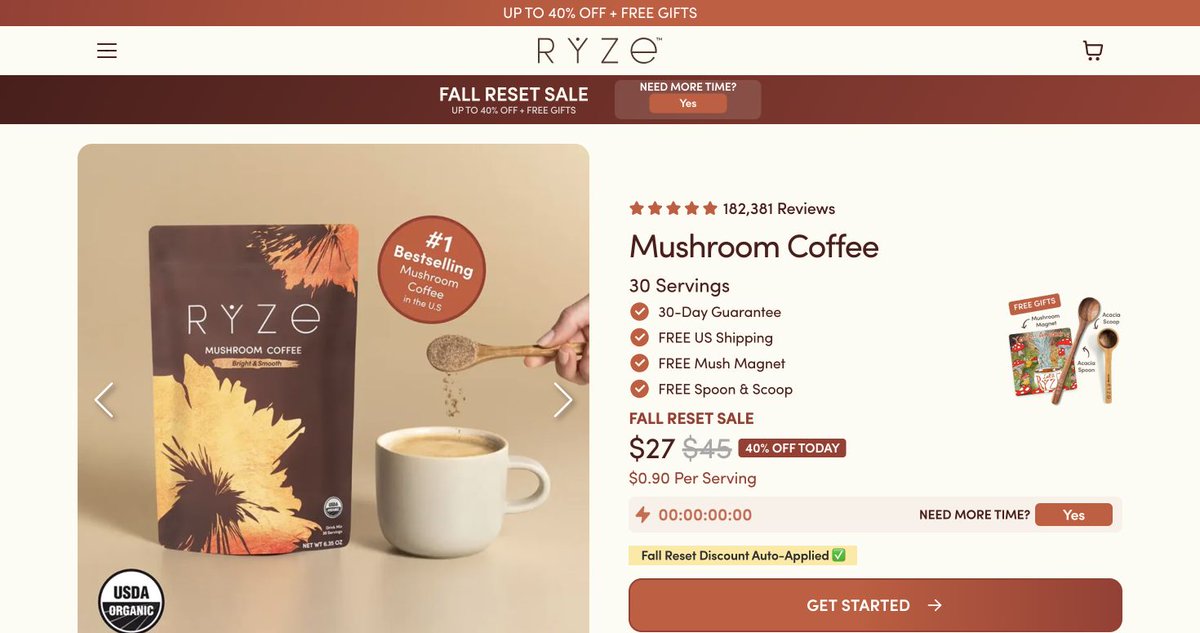 eliasrrecom's tweet photo. this coffee ad waits almost 2.5 minutes
before showing the product.

RYZE made a 5 minute cartoon
around one brutal line.

“she looks nothing like the woman i married.”

later, the same husband says:
“she just looks amazing lately.”

that reversal closes the loop.
the ending pays off the exact judgment that opened the ad.

the product enters between those two moments
as the turning point in her story.

ecom guys, this is gold for scripting.

i'd write the final customer reaction first.
then turn it into the opening complaint.

keep the offer fixed.
test that loop against a straight benefit pitch.

i show how to adapt an ad into your own script here:

https://t.co/zeKRb4jstu