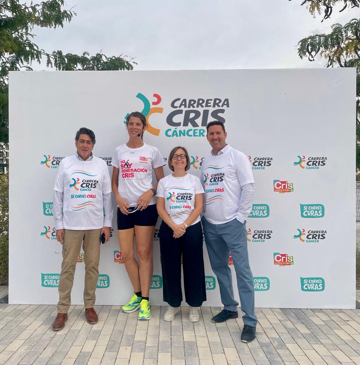 davidperez's tweet photo. Hoy celebramos en #Valdebebas la Carrera de @criscancer y es un honor acoger a más de dos mil corredores solidarios en este distrito de la salud y el deporte que es #Hortaleza. Gracias a Lola Manterola y a todo su equipo. @JMDHortaleza @madrid #deporte #cancer #investigacion https://t.co/CeasBPBhmD