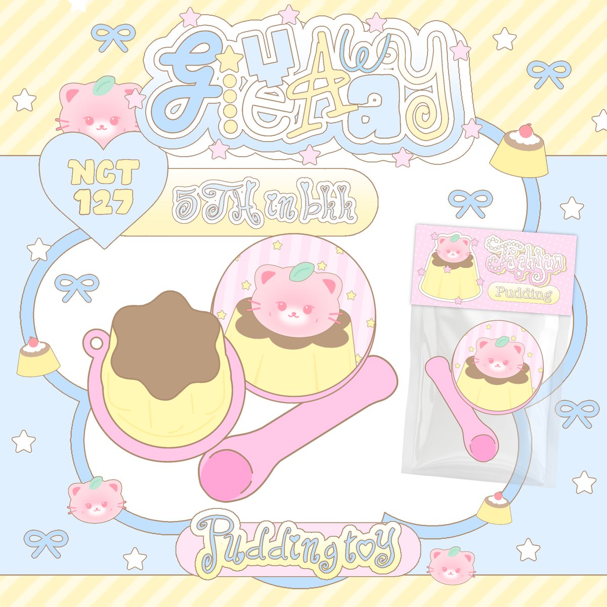 kittyjelly23's tweet photo. pls kindly rt  ૮ • ﻌ - ა

Giveaway for ป้าเส้น

❤︎ JH PUDDING TOY 🍮🥞

🗓️ Date : 31oct 2026
⏰ Time : tba 
📍 Thammasat Stadium 🏟️ 

#NCT127_5TH_NEOCITY_THE_REDLINE
#NCT127_5TH_NEOCITY_BANGKOK_THE_REDLINE
#THE_REDLINE_BANGKOK https://t.co/9bpEADz8XR