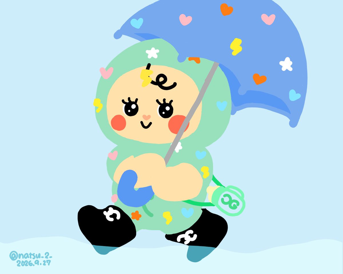 natsu_2_'s tweet photo. 雨が止みますように👶☂️
#BABII https://t.co/iWF7Zppj4a
