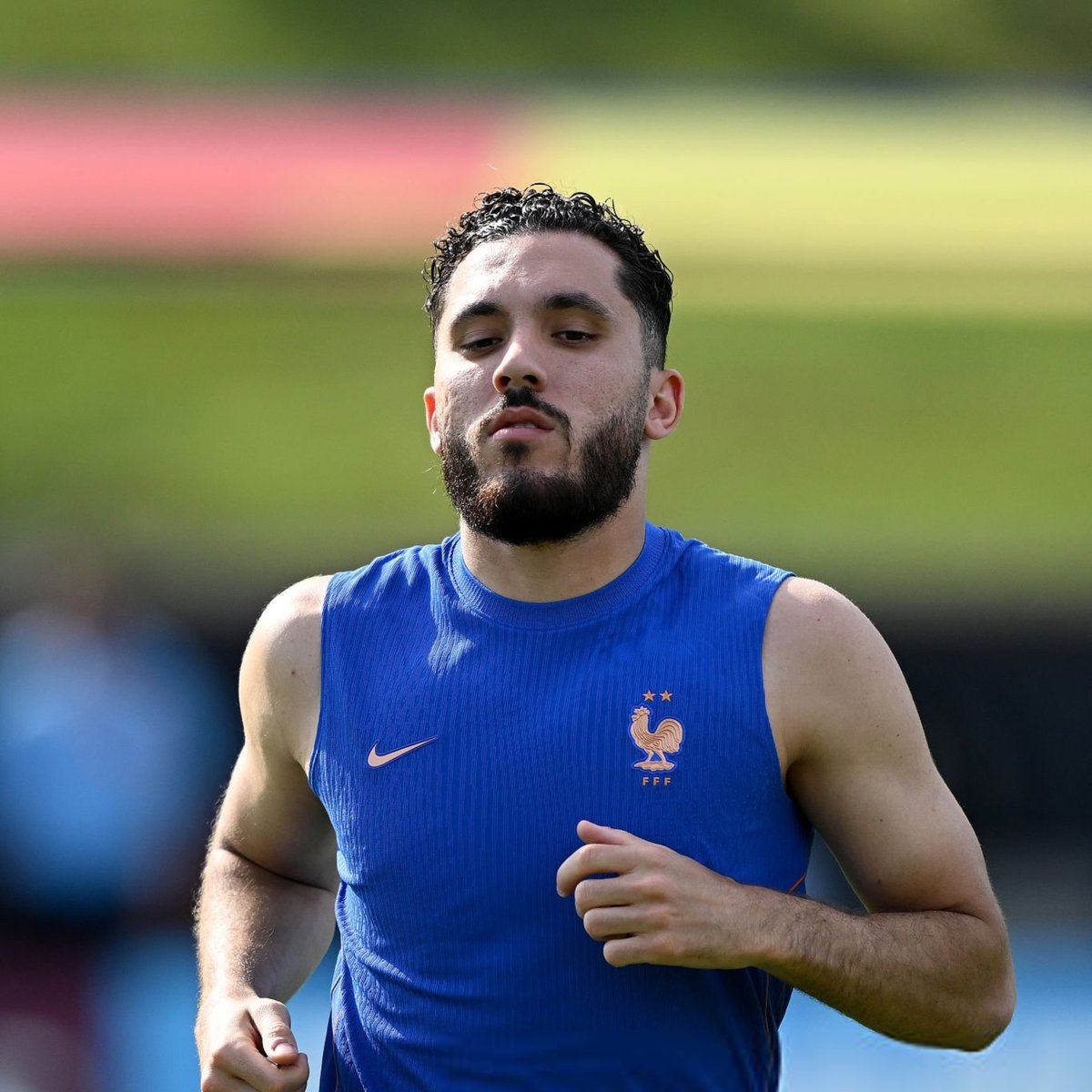 TouchlineX's tweet photo. 🚨🗣️ Rayan Cherki on the Ballon d’Or:

“I’m here to play football. I’m not interested in all the calculations or politics.” https://t.co/HB4f3L6VzT