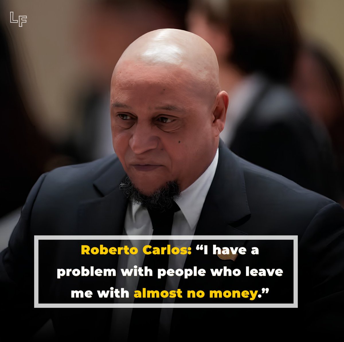 LanksFootball's tweet photo. 🚨 ROBERTO CARLOS LOST 99% OF HIS CAREER EARNINGS???

Specifically, speaking at the Portugal Football Conference, Brazilian football legend Roberto Carlos (53) revealed that he lost up to 99% of the total wealth he earned throughout his playing career. The loss stemmed from severe financial management mistakes, along with complications involving agents and family matters. Drawing from his own ordeal, the former star advised young players to learn from his experience and avoid repeating similar mistakes.

As one of the greatest left-backs in football history—having won the 2002 World Cup with Brazil and numerous major titles with Real Madrid—Roberto Carlos once accumulated an estimated fortune of around £133 million. Beyond his peak years in Spain and nearly joining Chelsea in 2007, he also earned a salary of approximately £85,000 per week when he moved to Russian club Anzhi Makhachkala in 2011.

According to Roberto Carlos, the shock of losing his wealth happened extremely abruptly. He shared that on a Thursday night, he went to sleep at midnight as usual, but by Friday morning, he unexpectedly received a barrage of legal documents whose existence he was completely unaware of. It was at that moment he lost everything he had built. These financial revelations come about 9 months after he was hospitalized for a heart issue, though he clarified that he did not suffer a heart attack and is currently in recovery.

#Lamfao #Football
