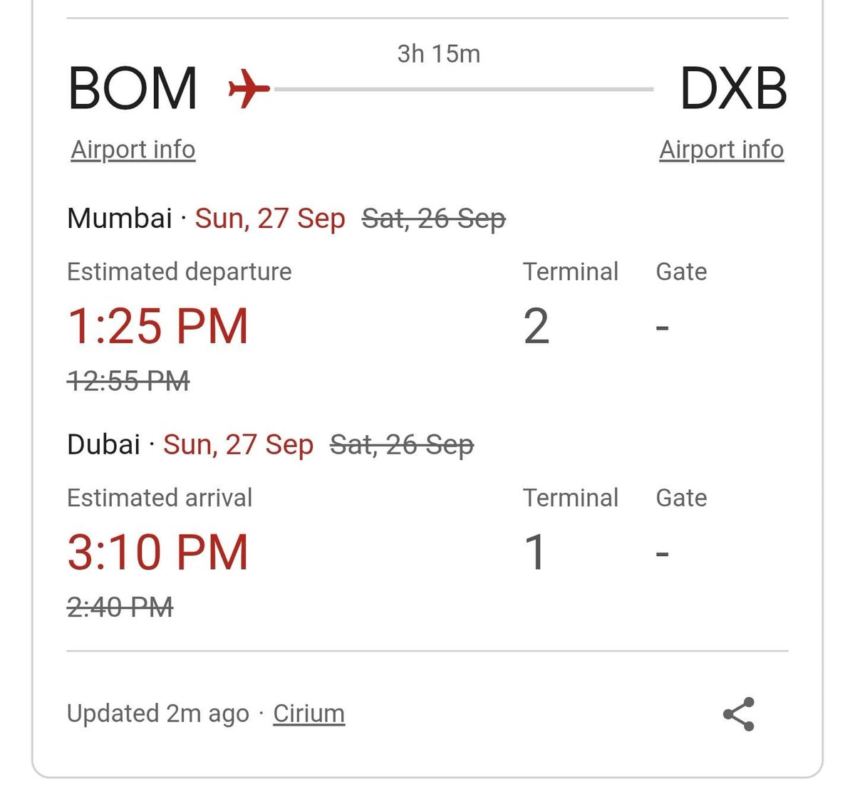 saquib1790's tweet photo. @flyspicejet @flightmojo @DGCAIndia @makemytrip SG5113 Mumbai–Dubai, booked for 26 Sep 2026, was changed multiple times with no clear update. Repeatedly contacted SpiceJet, no response. Airport entry was denied. Please confirm status and process my refund. PNR: KGURRA https://t.co/lT1RWWfBt1