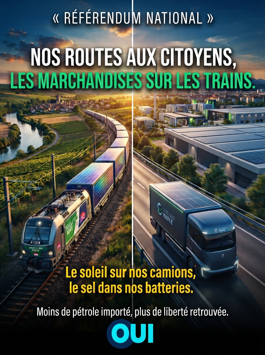 Mtaverse1's tweet photo. https://t.co/vzHuw1yNLb
Noêl 2026 : Référendum National sur le Télétravail & la Mixité PIEK, les candidats à l'Élysée sans voix face au OUI assourdissant des Citoyens !
#teletravail #rail #fluvial #fret #diesel
#presidentielle #france https://t.co/1wOepgVShF