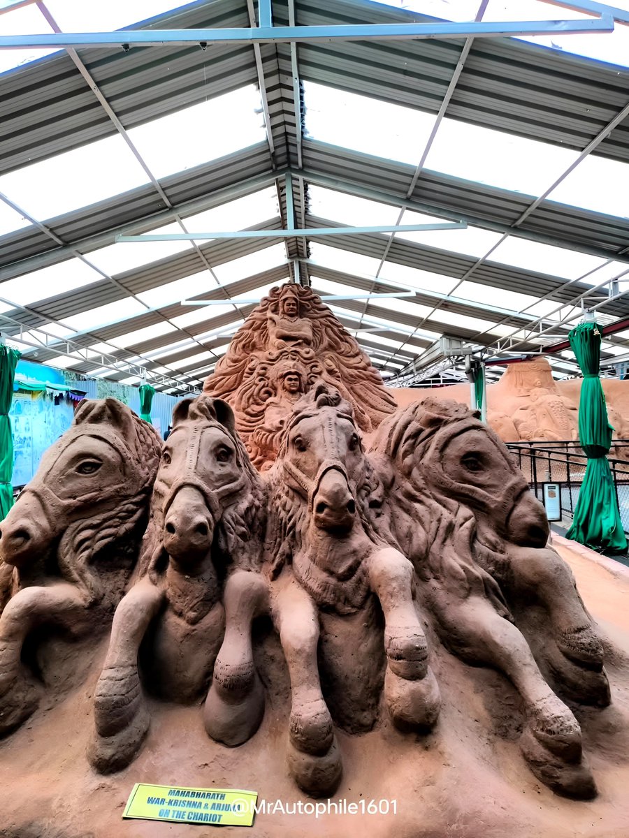 me_gowthamn's tweet photo. A little trip to the Sand Museum 🏖️✨
Loved exploring the incredible sculptures made entirely from sand. The creativity, detailing, and patience behind each one are truly amazing! 📸🤍

Sharing a few moments from my visit. 😊 https://t.co/n2FOJUrsYF