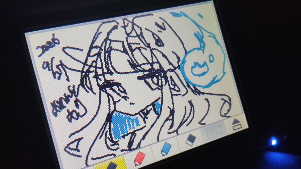 nicaca_ot's tweet photo. 最近は3DSにハマってます
#めめもりアート https://t.co/uScBm0zgXF