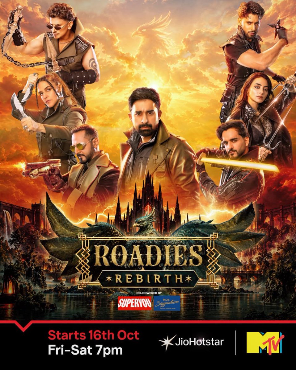 Shanaboy45's tweet photo. The wait is FINALLY over 😭🔥 Gang Leader Abhishek Malhan is ready to bring the heat, the strategy and pure chaos to Roadies Rebirth 🐼👑
October 16. 7 PM. Let the madness begin ❤️
#AbhishekMalhan https://t.co/KBmRqBCiCk