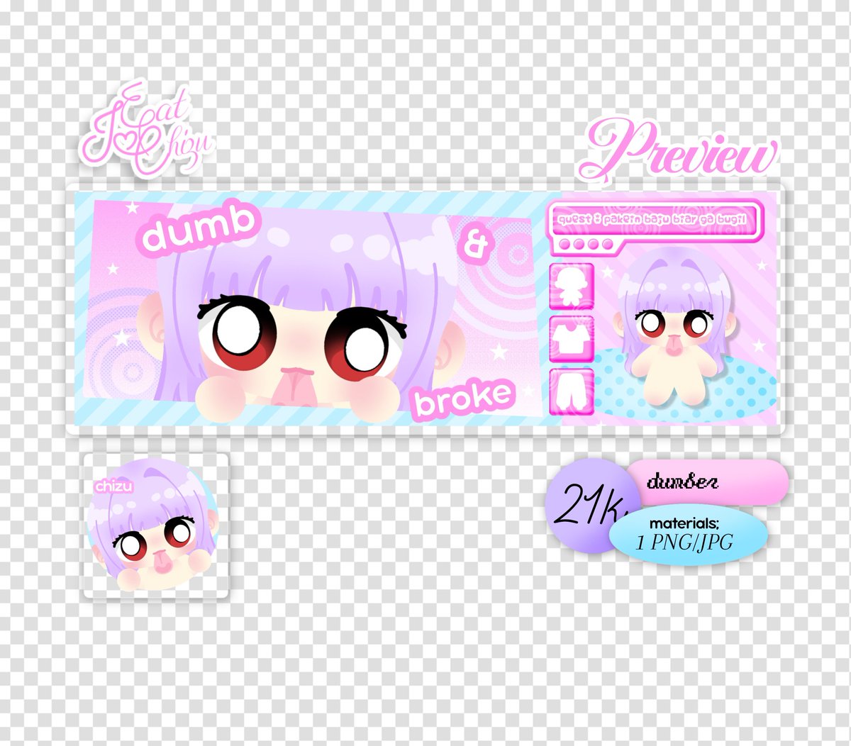 iEatChizu's tweet photo. 𓄲 🍥 ꒰꒰ — :  RTs are greatly appreciated! 

🍮 : Hallo semua! Chizu OPEN-TITIPAN santai untuk catalog layout ini! Via REPLY &amp; DM ! For more info check thread ini >____<

⭐⭐ :: #bealanjaㅤ https://t.co/5KhWOYyGZL