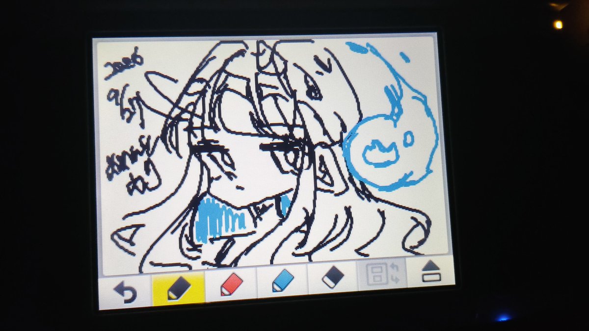 nicaca_ot's tweet photo. 最近は3DSにハマってます
#めめもりアート https://t.co/uScBm0zgXF