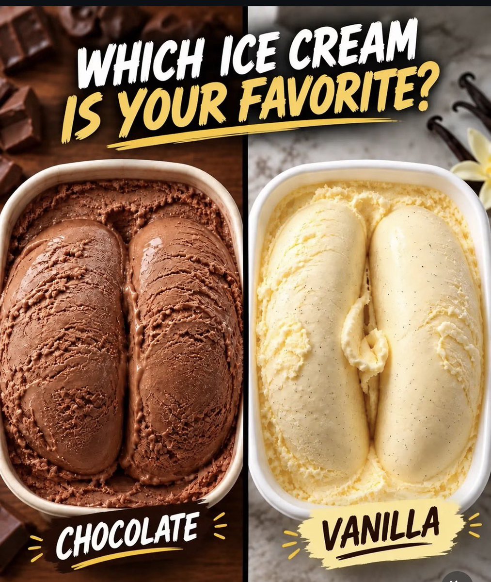 wesmove's tweet photo. Kalian suka yang mana vanila atau coklat https://t.co/zjeqHGwlCV