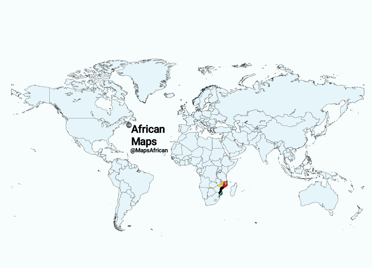 MapsAfrican's tweet photo. Countries with an AK-47 on their flag. https://t.co/JXOVgkkbsw