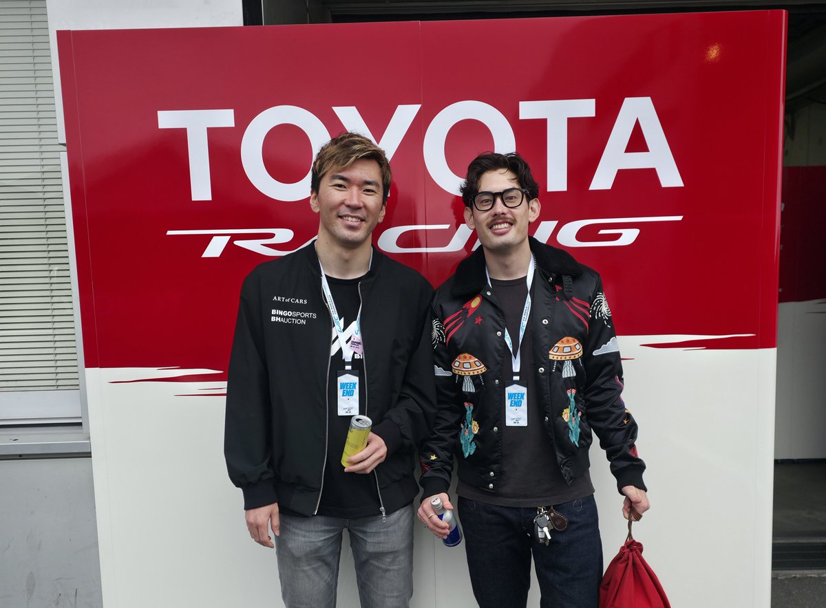 ta1yo_tv's tweet photo. WEC富士に招待してもらいました！！！
右京選手に解説してもらい本当に最高のレース体験ができました😭😭

そしてTOYOTA優勝ナイスすぎる！！！

#redbull #TOYOTARACING https://t.co/pvB8WiwQwq