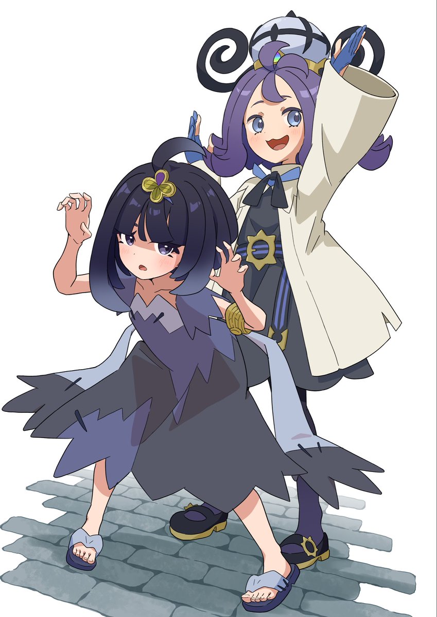 refisarice's tweet photo. アセロラ↔️ムク👻衣装交換 https://t.co/wHq30QAyTe