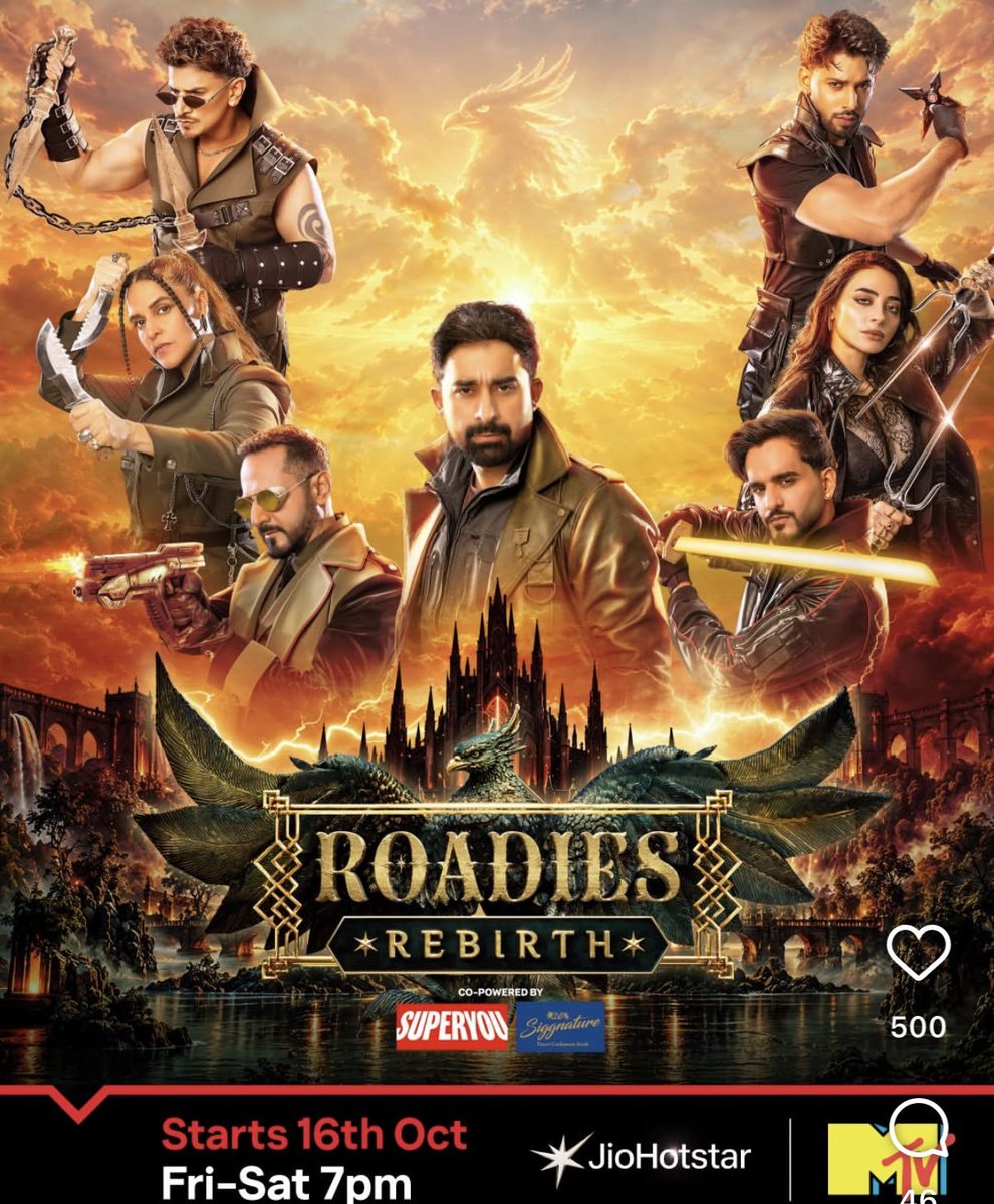 arjunbro_'s tweet photo. LessGo PandaGang 🔥❤️

Roadies Rebirth Is Finally Starting From October 16 🥹❤️‍🩹

GANG FUKRA IS READY 🐼🔥 https://t.co/SyMKkUMO7i