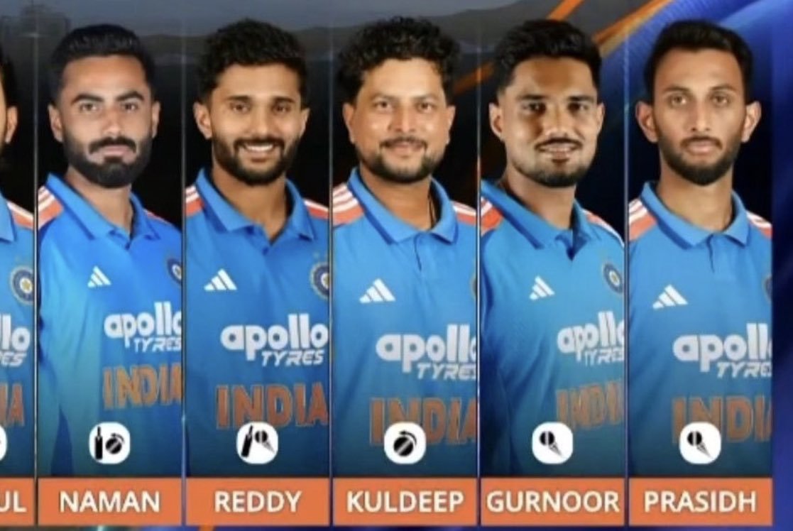 Rohitfyy's tweet photo. This is the weakest Indian bowling lineup since I was born https://t.co/FOMdQzqnoR