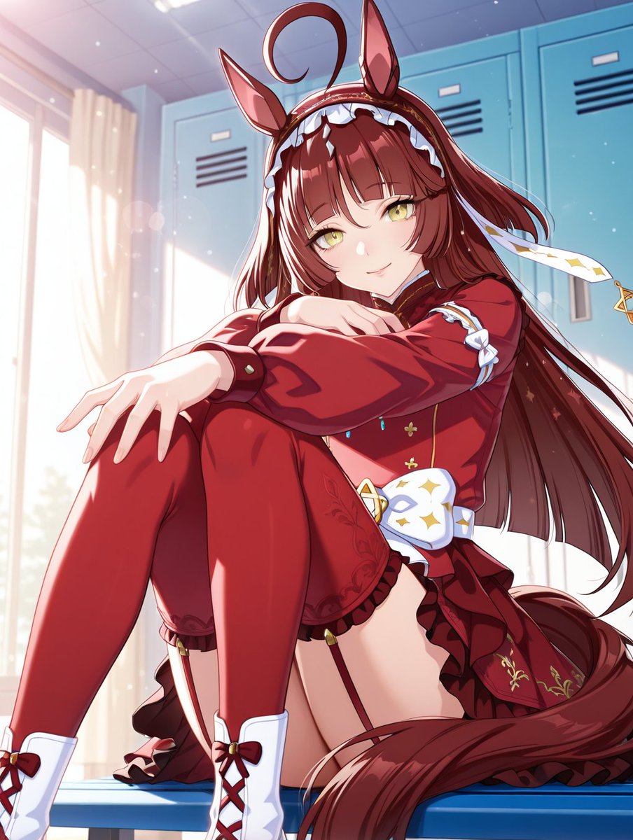 VOIDLINK_AI's tweet photo. ウマ娘 レッドディザイア 出走前チェック
「数多の試練を乗り越えて…いよいよ試練の時ですね。真の聖女となるために…!」
#Umamusume #RedDesire
サブスクにエピソード+CG集更新しています👼
サンプルはサブアカへ✨️✨️ https://t.co/vX6A8mAsLh