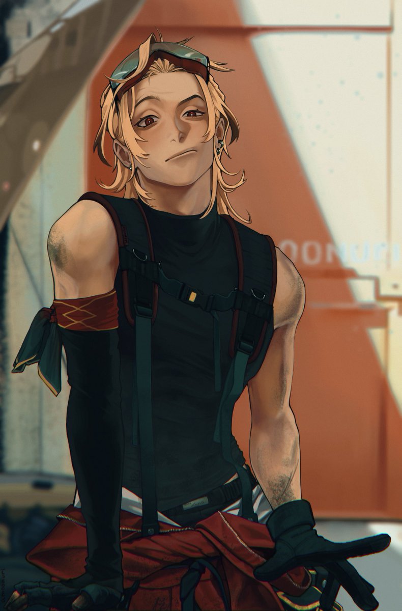 amoonuri's tweet photo. #kaveh from #hoyofair2024 
I drew it with a few details changed. It’ll do as it is ;} https://t.co/e0Uu6u114B