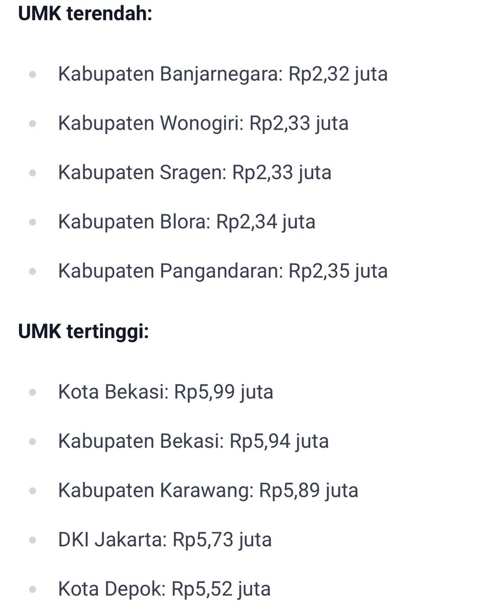 pak_erte92's tweet photo. Buat kalian yang belum tahu, jadi gaji Manajer KopDes itu sesuai UMK penempatannya.

Gak ada tuh gaji rata diatas 7 juta, apalagi 2 digit.

Tentu, ini belum termasuk tunjangan. 

Kata gua, kena gocek berjamaah ini manajer kopdes. Tanggung jawab setinggi langit, penempatannya pakai sistem gacha pula 🤣
