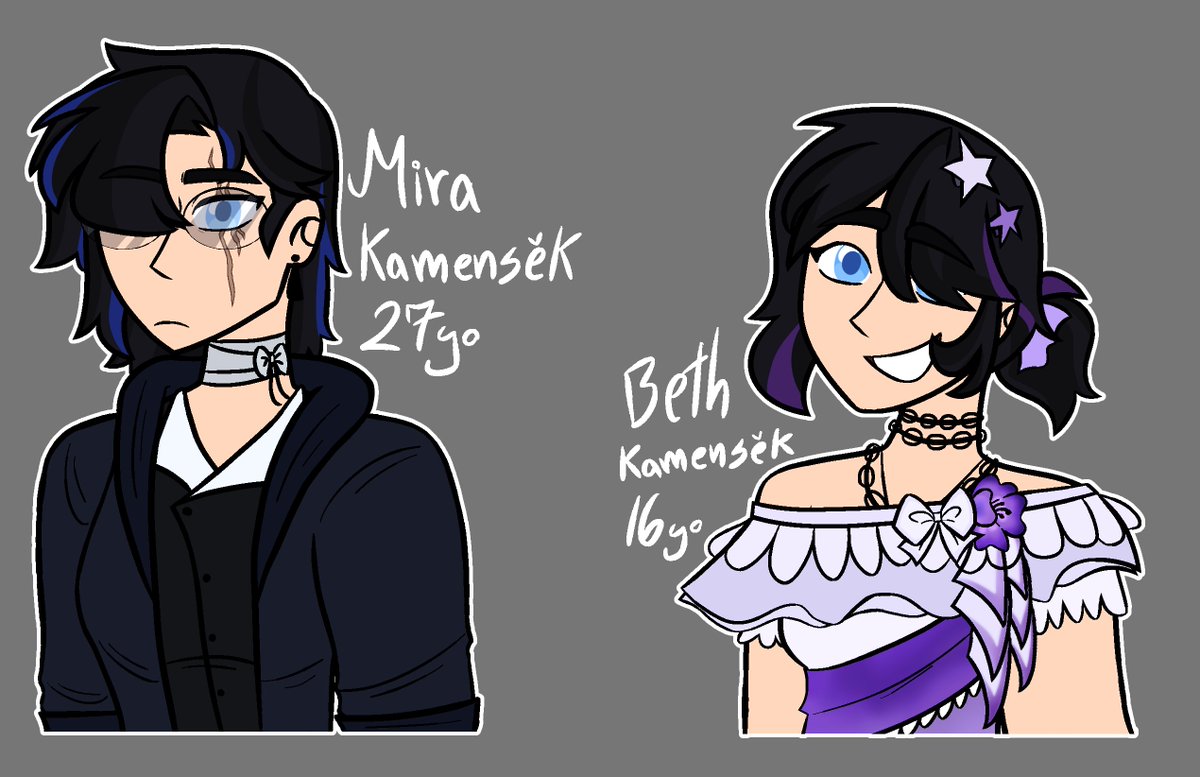KelpGetToWork's tweet photo. And as Bonuses. Here are my awesome bestie's ocs @ririkuu_u :]
#OC #originalcharacters https://t.co/cfYq4O47Xn