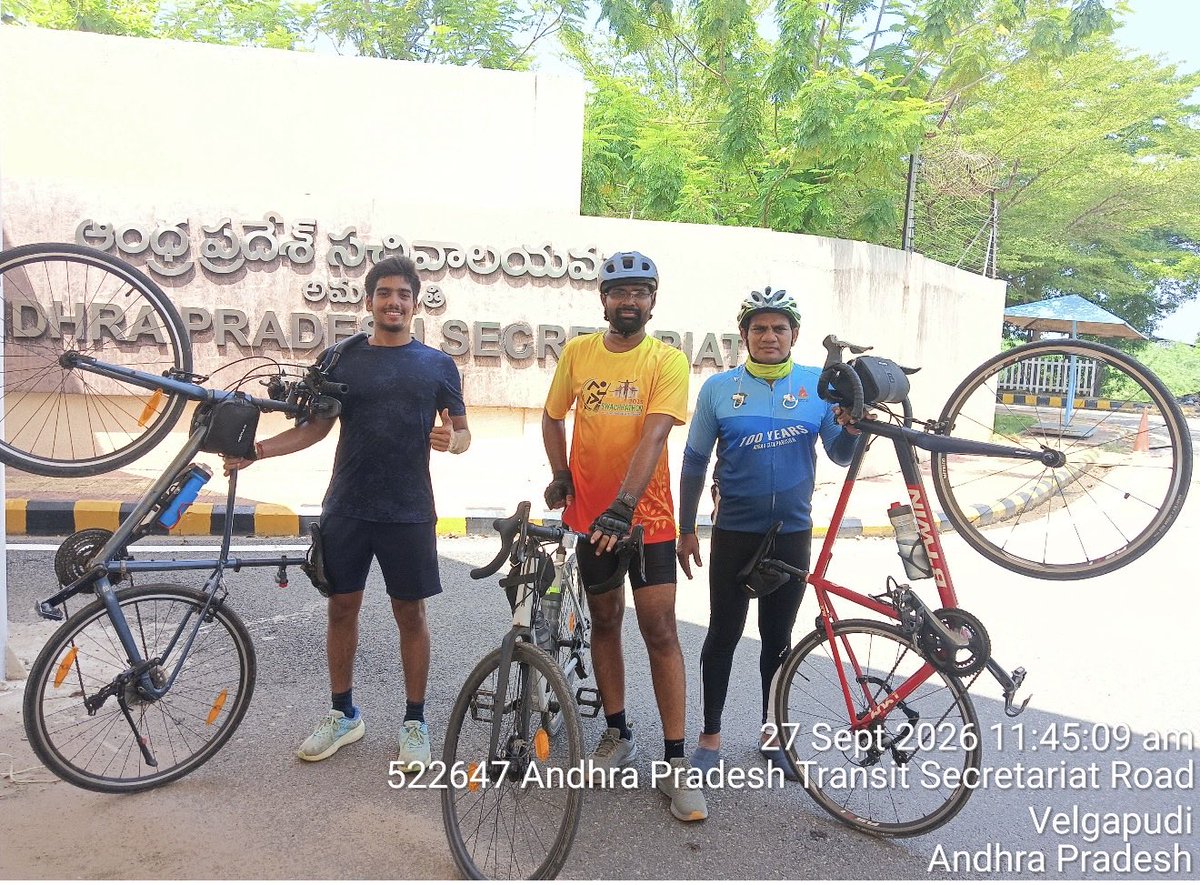 narenchereddy's tweet photo. Sunday cycling covering Amaravathi
#cycling
#Amaravathi https://t.co/OWEc09QGfx