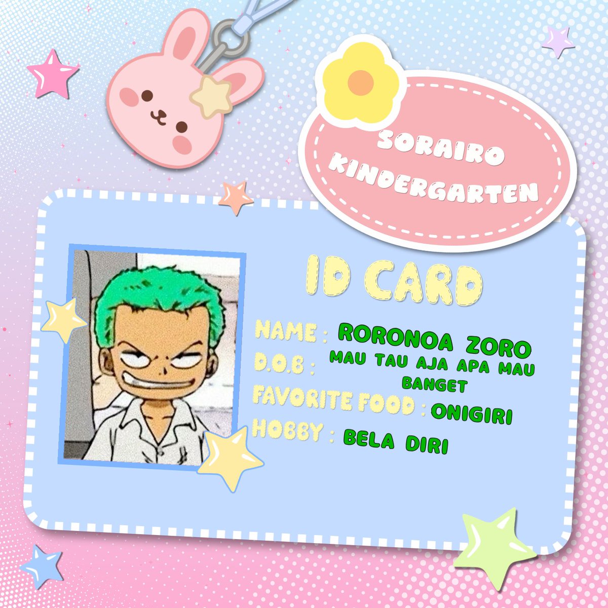 BubsZoro's tweet photo. @ShiawaseCIub Yang bisa kalahin aku maju sini! https://t.co/czgU7iVFkY