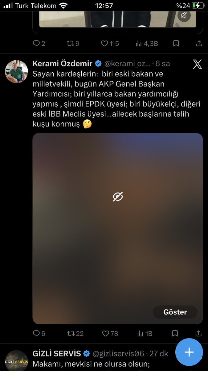 NEOWTW's tweet photo. @kerami_ozdemir Fotoğraf neden sansürleniyor @kerami_ozdemir https://t.co/3T6H4xze2V