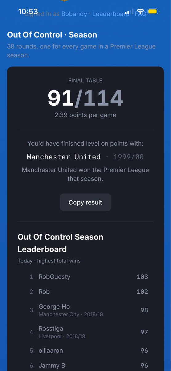 SamBobandy96's tweet photo. @FootballCliches Happy with that https://t.co/FvUMvo6TUm