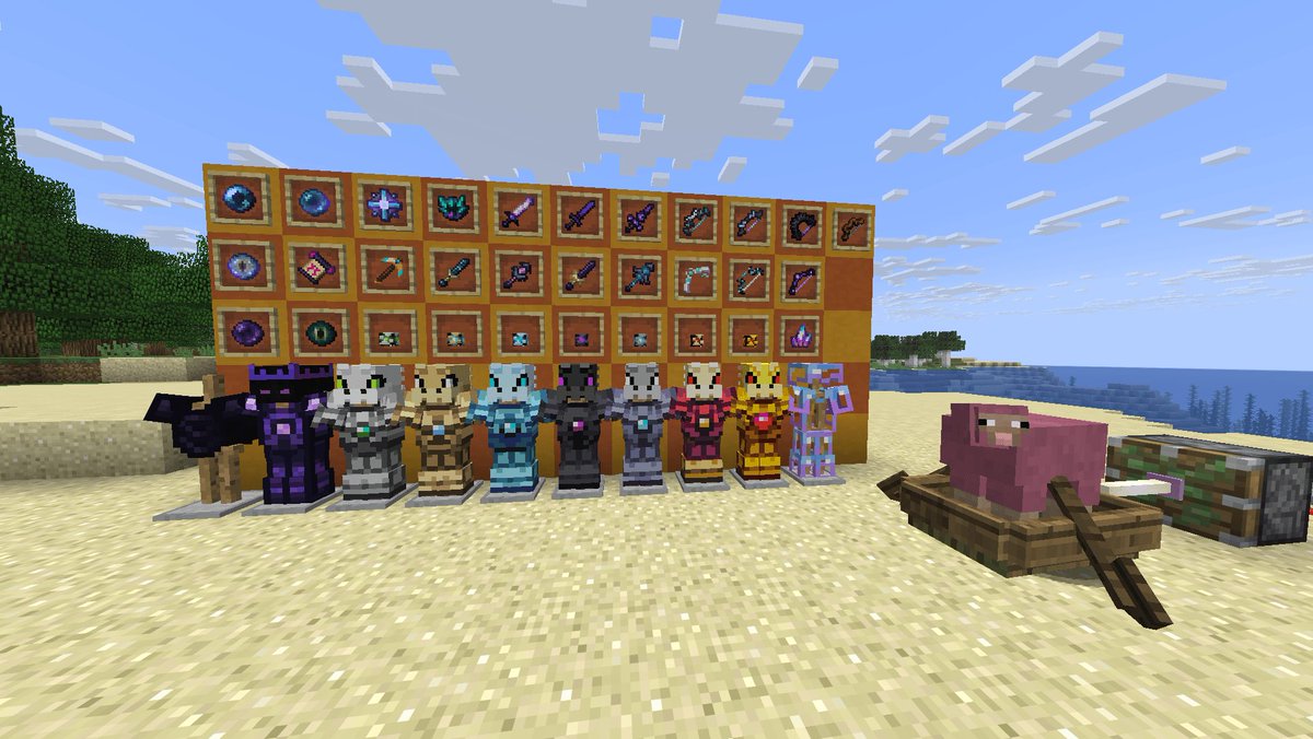 ignDant's tweet photo. My Mod recreating the Hypixel Skyblock dragon fights into survival Minecraft has been approved on CurseForge :D https://t.co/hTVOW3bHFt