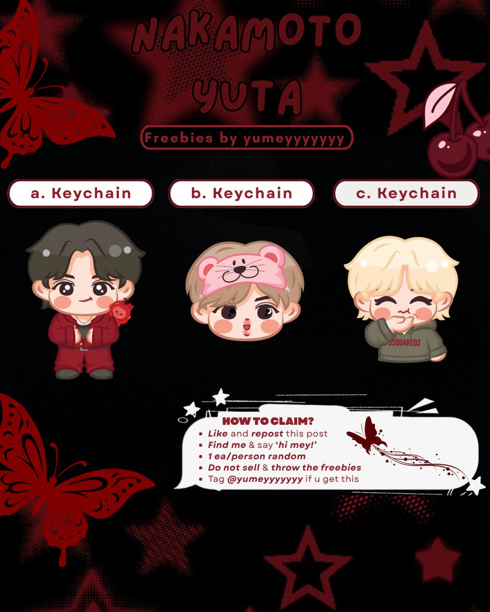 yumeyyyyyyy's tweet photo. 🦋✮ ⋆ ˚｡ Freebies NCT 127 NEO CITY : THE REDLINE in Jakarta 𖦹 ⋆｡°✩🦋

    HOW TO CLAIM?
•Like and repost this post
•Find me &amp; say ‘hi mey!’
•1 ea/person random
•Do not sell &amp; throw the freebies
•Tag @yumeyyyyyyy if u get this

📆 03/10/2026
📍 Indonesia Arena
⏰ TBA https://t.co/dkgnP12EEY