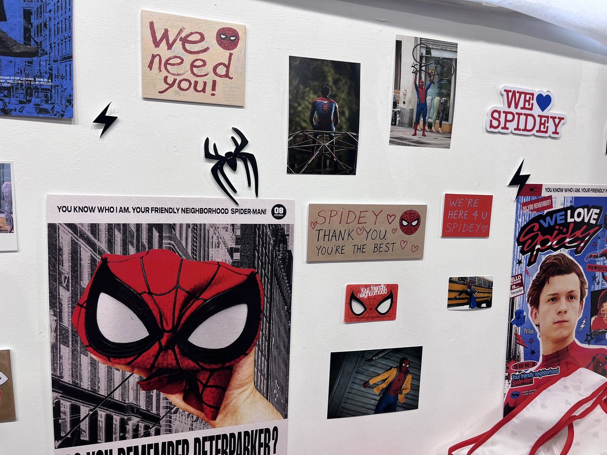 spidery_cute's tweet photo. #WES2SPIDEY #스파이더맨 

이제야 쓰는 응원카페 후기
너무 예뻤습니다. 진짜 미감 goat 
특전도, 럭드상품들도 너무 예뻤어요 
제가 여기 다녀올수 있었다는게 너무 기쁘고요. 열어주셔서 감사합니다. 

스파이더맨 사랑해!!!! https://t.co/FV6vkBHmlo