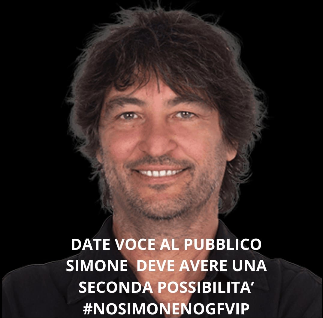 RosveryDana's tweet photo. #gfvip
⚠️FACCIAMOCI SENTIRE⚠️ 
RETWITTATE IN TANTI QUESTO POST CN L'APPOSITO  #nosimonenogfvip 
PIÙ SIAMO+SIMONE  POTREBBE TORNARE
-NN PERDIAMO L'OBBIETTIVO 
-NN PERDIAMOCI IN CHIACCHIERE 
ADESSO L'UNICO MODO È 
-FARE I FATTI
 -RIPORTARE #nosimonenogfvip DI NUOVO IN TENDENZA 💪 https://t.co/NT37vI2PCM