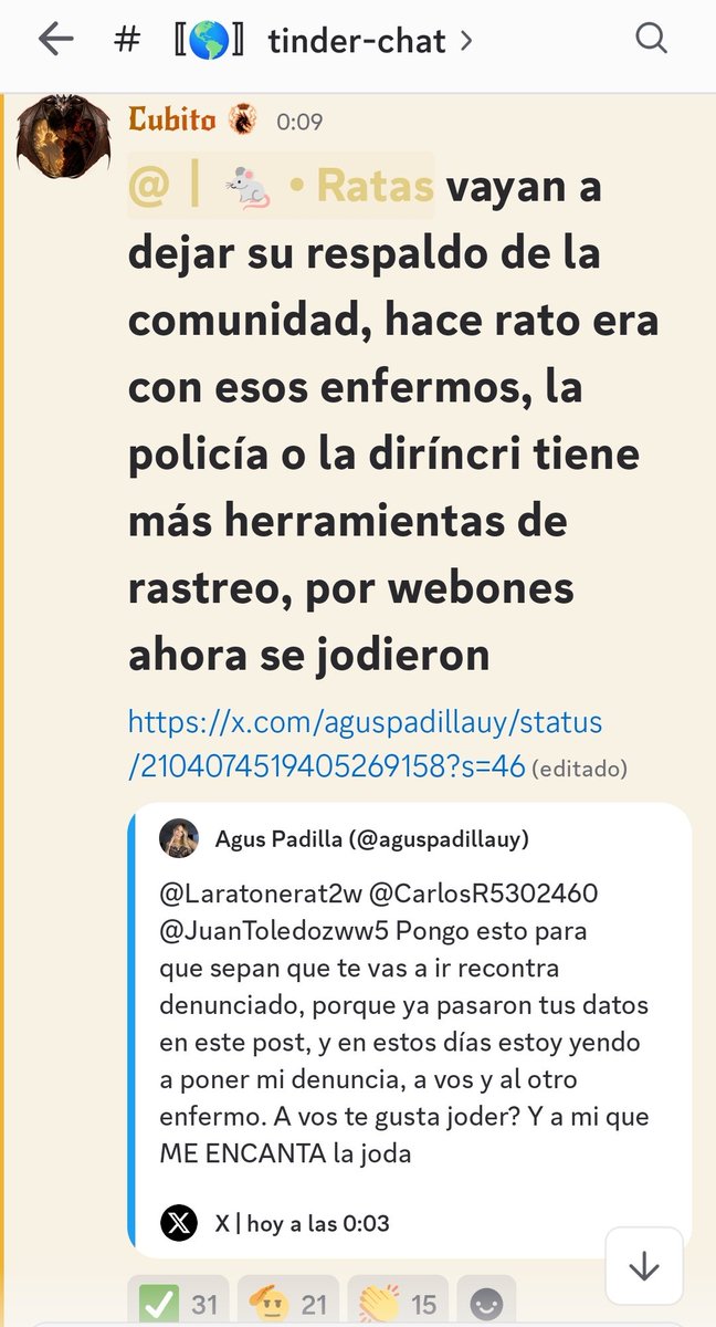 Laratonerat2w's tweet photo. @aguspadillauy Jajaja me cago dime eso lo harás con cristo después de haberte ido a ver con doble p en la discoteca praga jajwj cristo no irá y los de la comunidad piensan que si y por eso te defienden jajwj dan risa en especial cubito cree que de verdad ira cristo que paso @Pedrito2930 https://t.co/c3lxDjpAlt