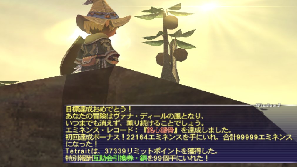 tetrait's tweet photo. あなたの冒険はヴァナ・ディールの風となり、いつまでも消えず、薫り続けることでしょう。 https://t.co/IsfJu9p51C