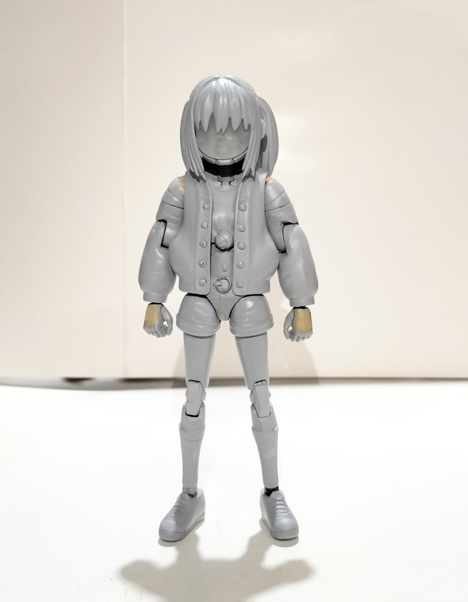 Enyoku2's tweet photo. 最近は30MSの改造もやりたいけど、マキナも完成に近づいてきたのでまずはこっちに集中したい
ミルサブが中盤くらいの頃に作ろうと決めて、自分でもよくここまで作ったなと思うとなんか感慨深い
コトブキヤからもキットが出るけど、やっぱり自分で作ったマキナも諦められないな

#ミルキーサブウェイ https://t.co/YXo9zYCaWU
