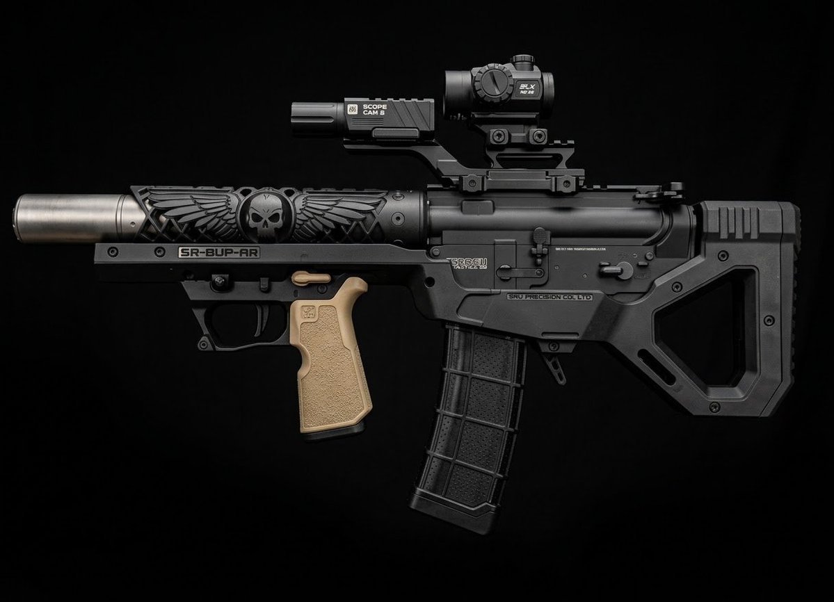 SRUGBB's tweet photo. Unleash the power within. Ready for any mission, the SARB15 is your ultimate tactical advantage. #SARB15 #TacticalEdge #PowerInHand #MissionReady https://t.co/OJBTMePeCX