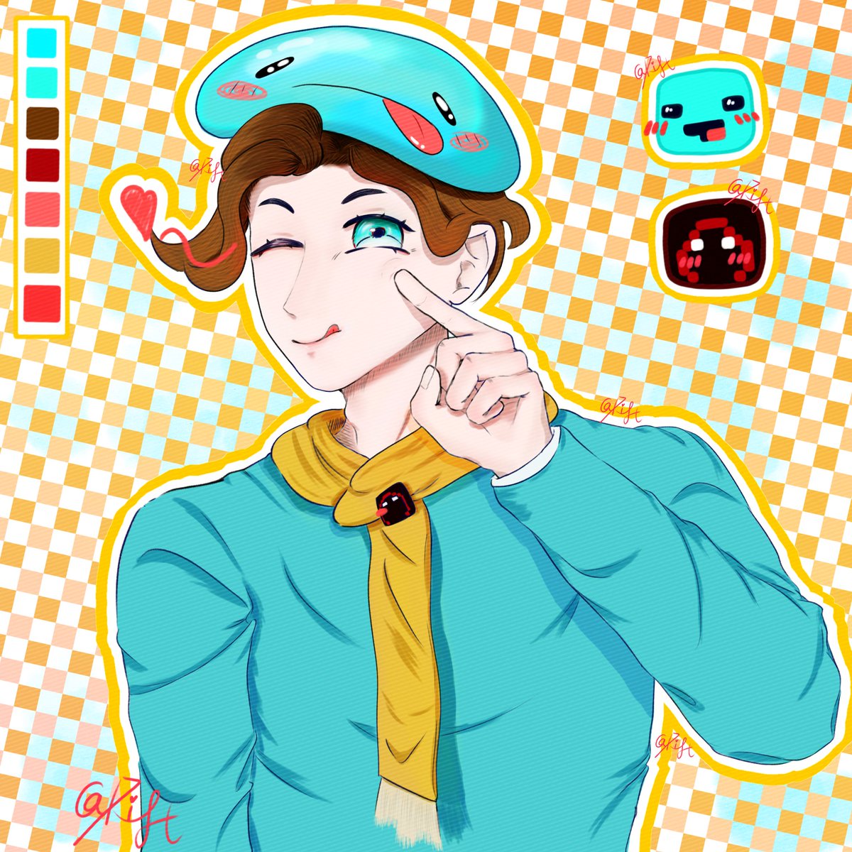 Rift0q2m's tweet photo. 我带着新画作回来了！！！！ ˋˏᰔᩚˎˊ˗
#skeppy
#钻坏 https://t.co/vIvGZcLngP