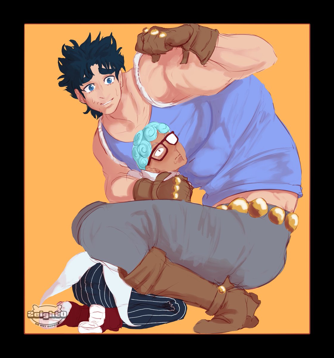 2eight0's tweet photo. I fixed it Jonathan's face was terrifying before LMFAO
#jonccio #jjba https://t.co/H0Kv4Xm2N3