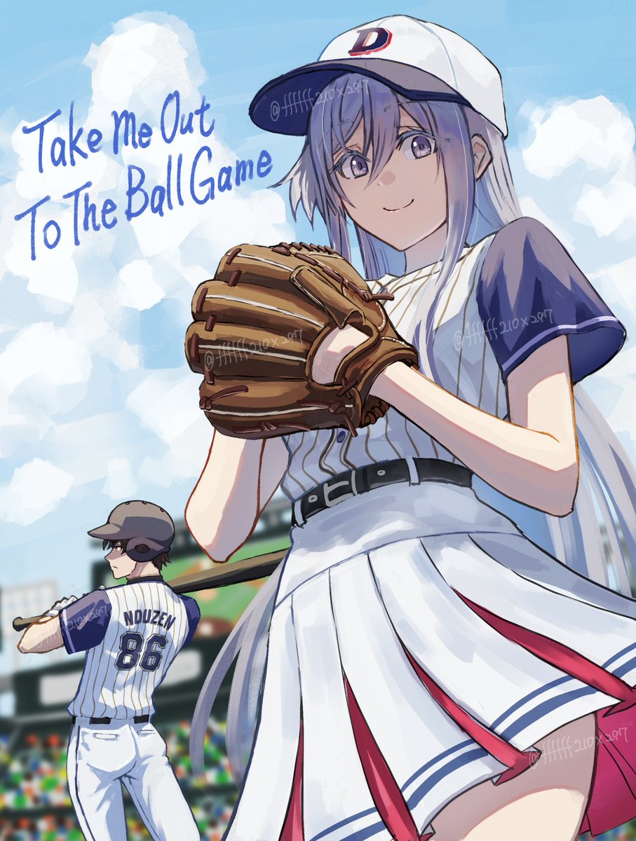ffffff210x297's tweet photo. 野球ユニフォーム姿のレーナさんは可愛いと思います https://t.co/oYpA1eAt7L