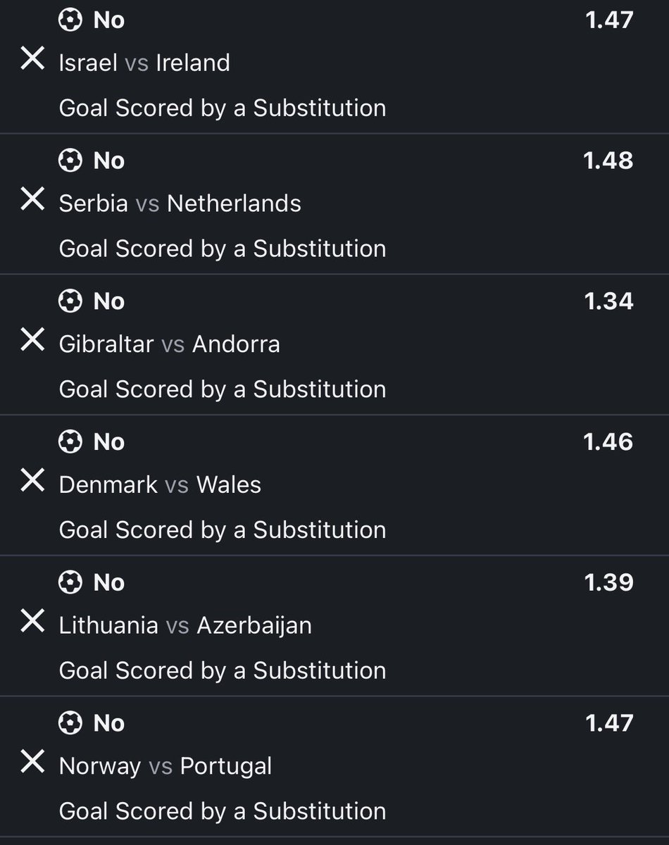Ogamike0's tweet photo. Trying this option for the first time 

Goal Scored by a Substitution ✅ - JFQGQS https://t.co/P0Jh8IHmvG