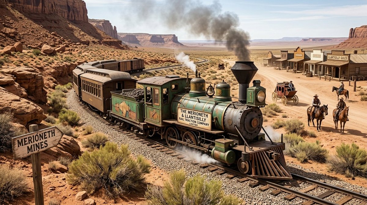 Matthew52718824's tweet photo. Ivor the Wild West Engine https://t.co/h7p79CZmhR