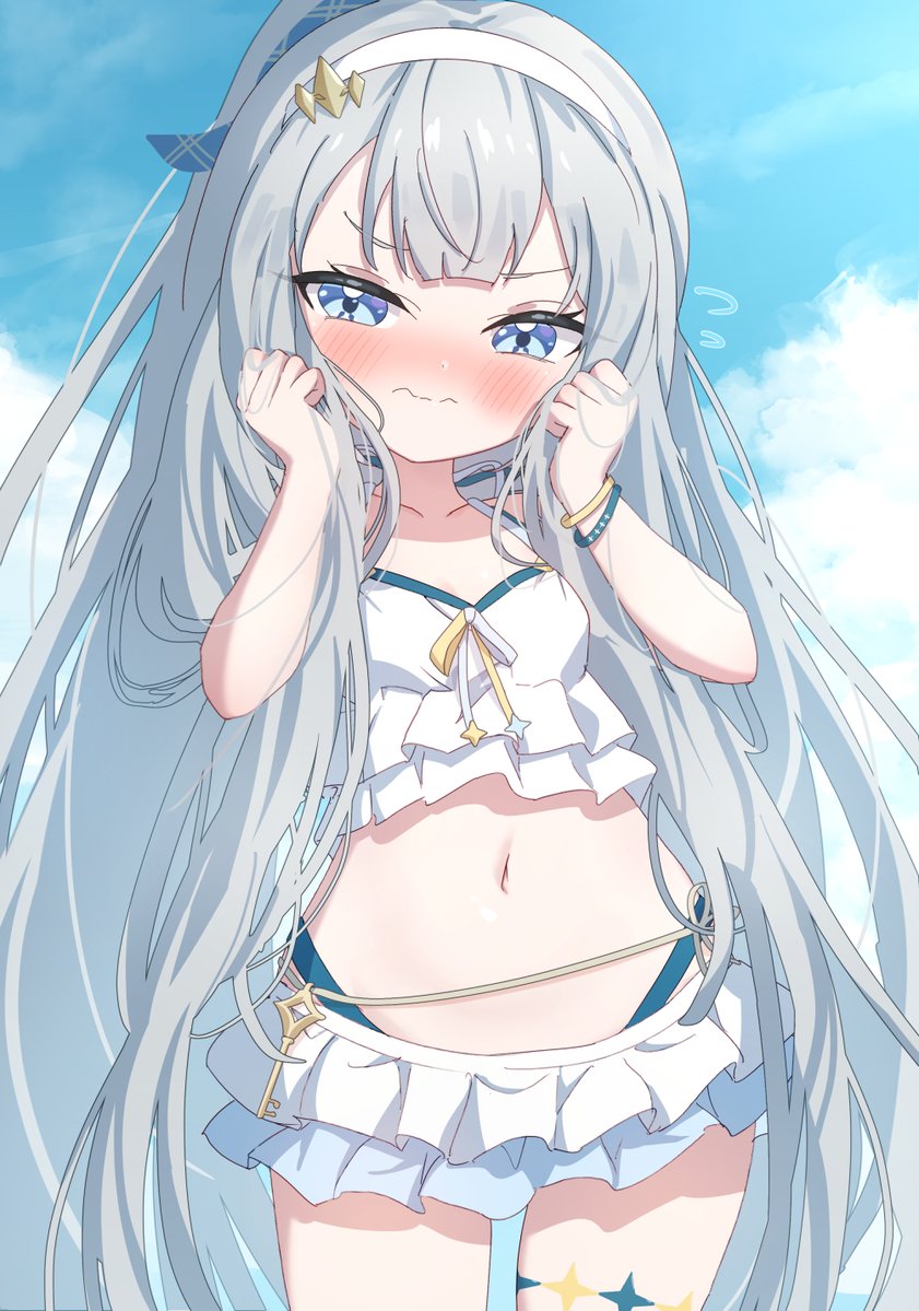 msk00002's tweet photo. 魔王ちゃん水着かわいいね https://t.co/6YSISKvLwQ